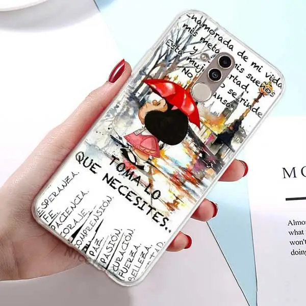 09 Силиконовый чехол из ТПУ для huawei mate 30 5G 10 20 Lite P30 P20 Pro Чехол Mafalda мультяшный мягкий прозрачный чехол - Цвет: 09