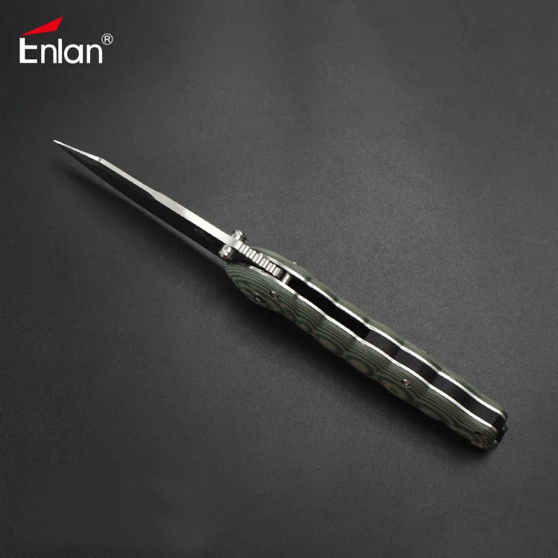Складной нож Enlan EW078 8Cr13Mov Blade G10 тактический Клинок для выживания на природе