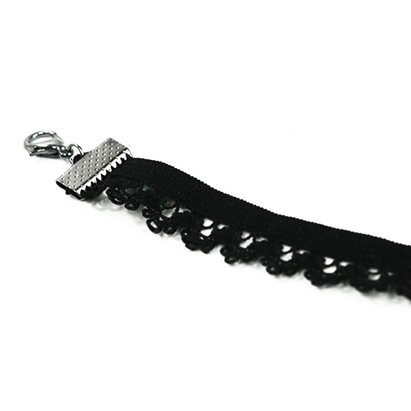 Vintage Gothic Black Lace Retro Choker Collar Necklace Charm Pendant Jewelry | Украшения и аксессуары