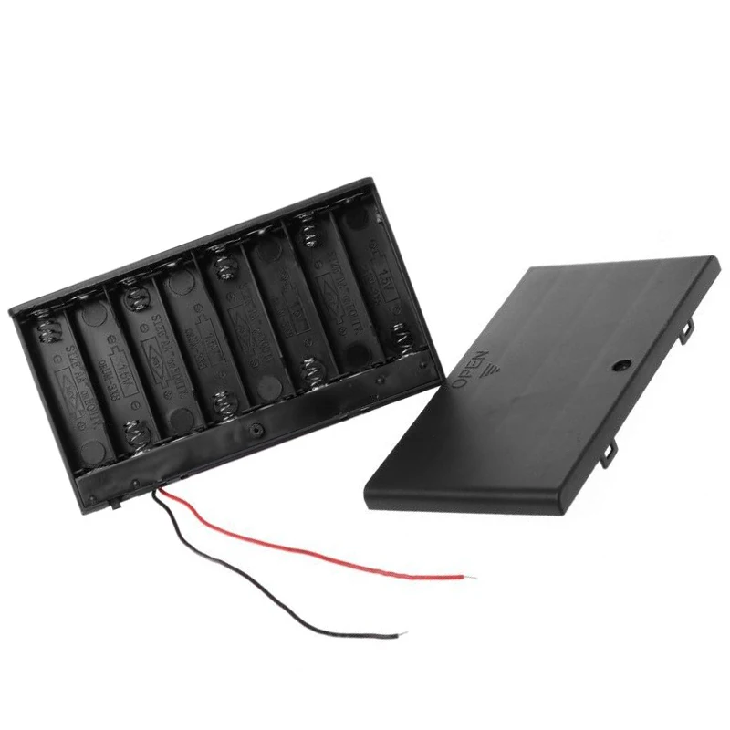 1 шт. коробка для хранения батарей размера AA держатель чехла с выключателем