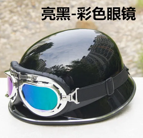 Мотоциклетный шлем в стиле ретро стильные летние велосипедные шлемы с