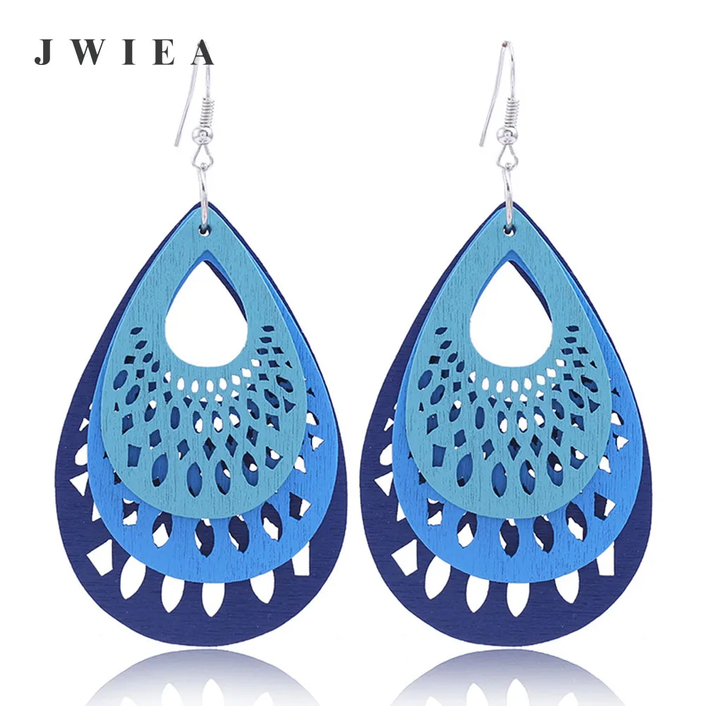 Серьги из дерева детская одежда платье для девочек красный фиолетовый цвет