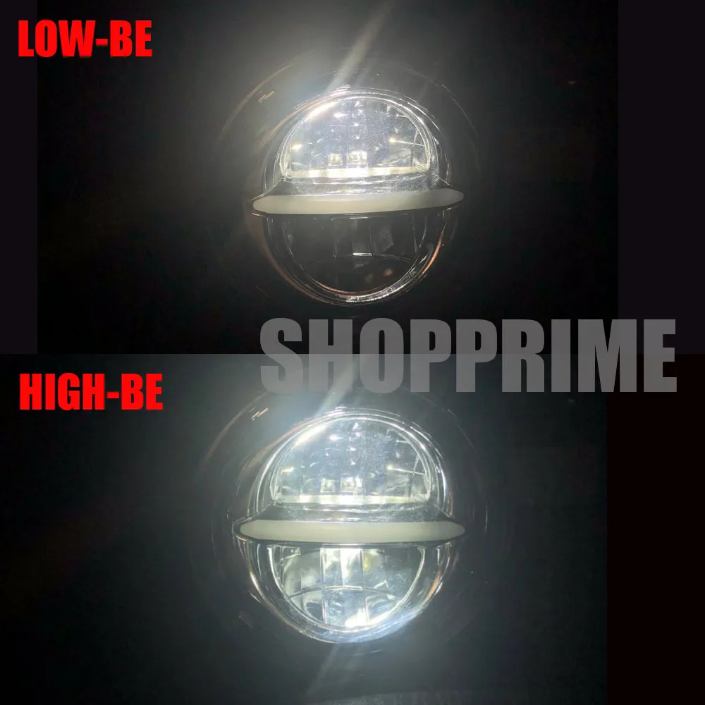 Светодиодные фары H4 Plug 5 75 дюйма для улицы 500 XG500 Low XL883 Iron883 Dyna Sportsters V-Rod Night Rod FLSTSE |