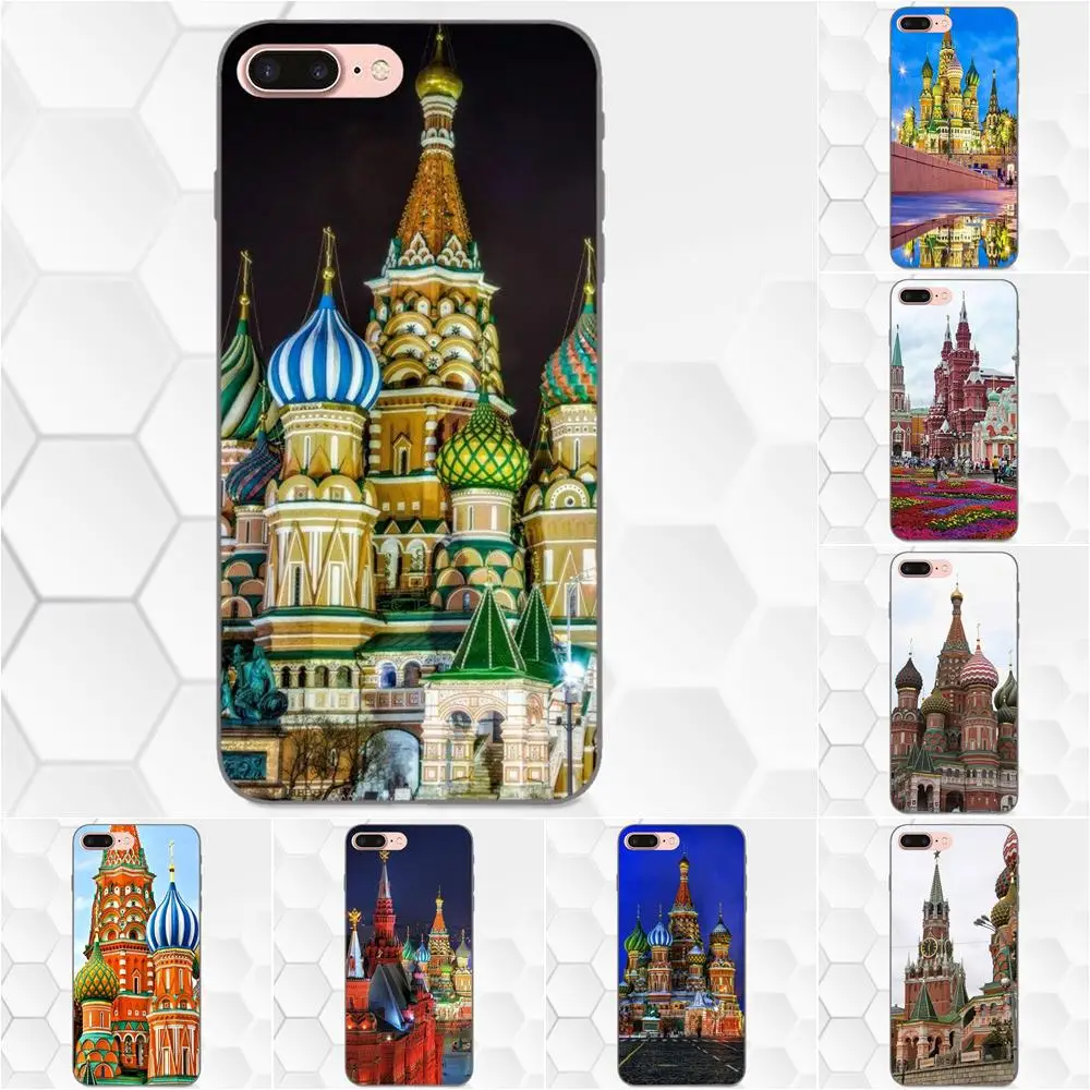 Новая Мода Красная площадь Москва Россия для Samsung Galaxy A3 A5 A6 A6s A7 A8 A9 Star Plus 2016 2017 2018