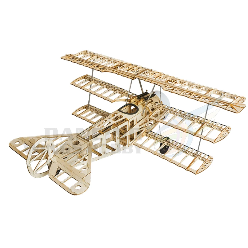 Классический Радиоуправляемый самолёт Fokker DR1 фотомодель 0 8 м Wingspan 4CH