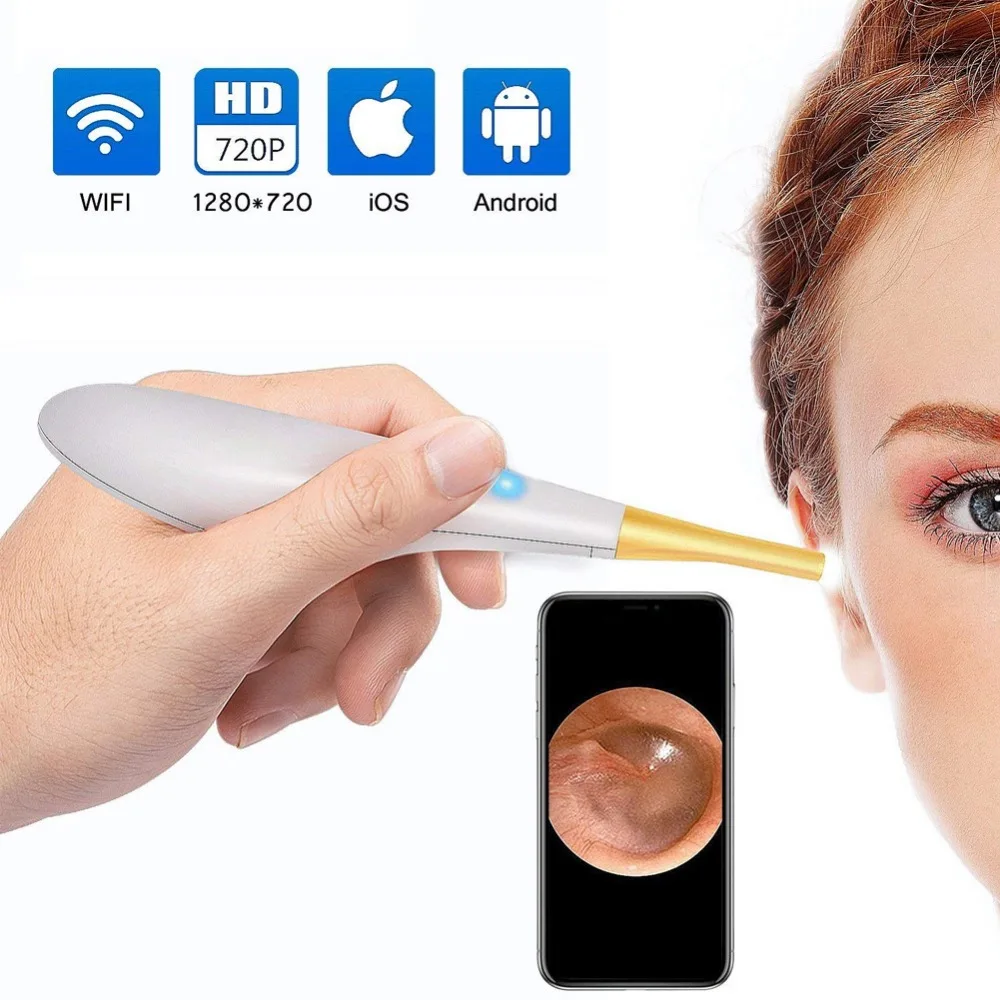 Портативный Новый диагностический светильник Otoscope увеличительное перо ушной