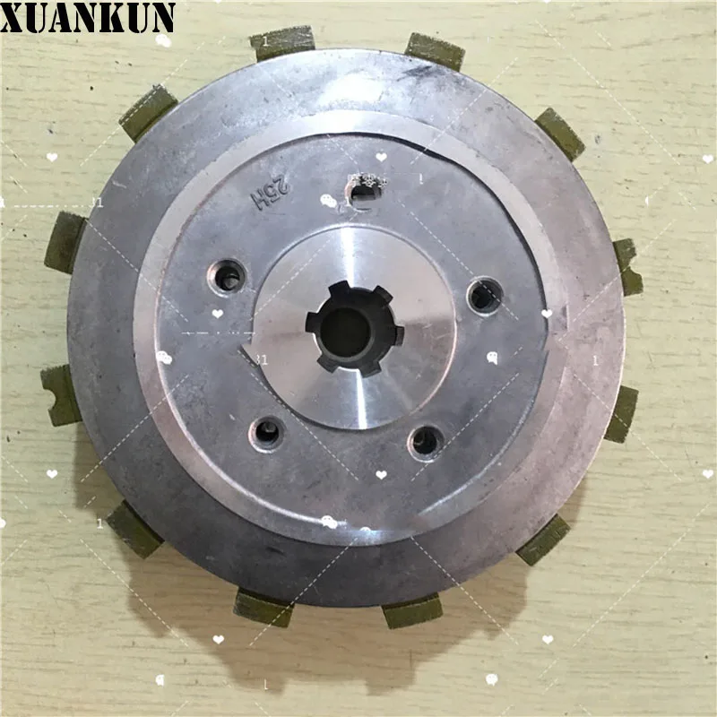 XUANKUN GZ150 A 150 EFI клатч маленькие металлические барабаны с деревянными чипами|clutch