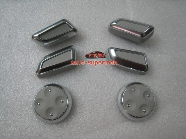

Gray Seat Adjustment Switch Chrome For AUDI A7 A6 2012 -UP