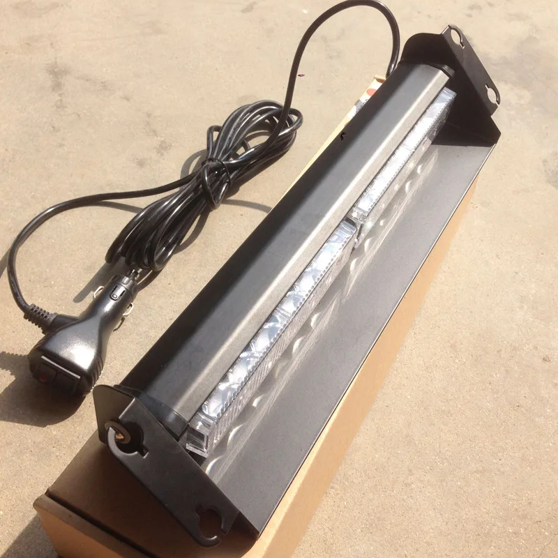 Светодиодный предупреждающий автомобильный фонарь на лобовое стекло 12 В 36 Вт