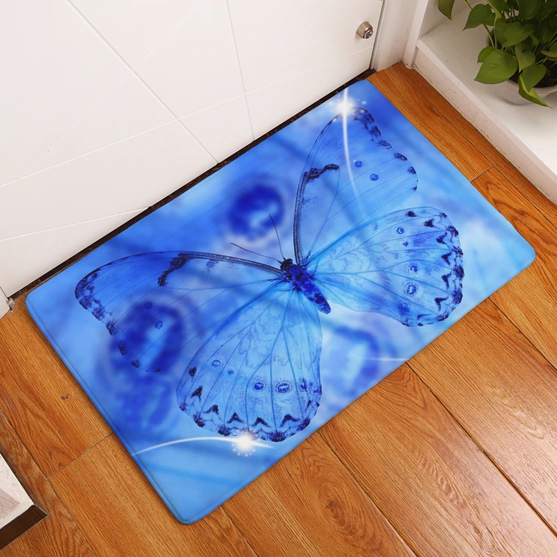 2017 новые ковры с принтом насекомых Нескользящие кухонные коврики для дома