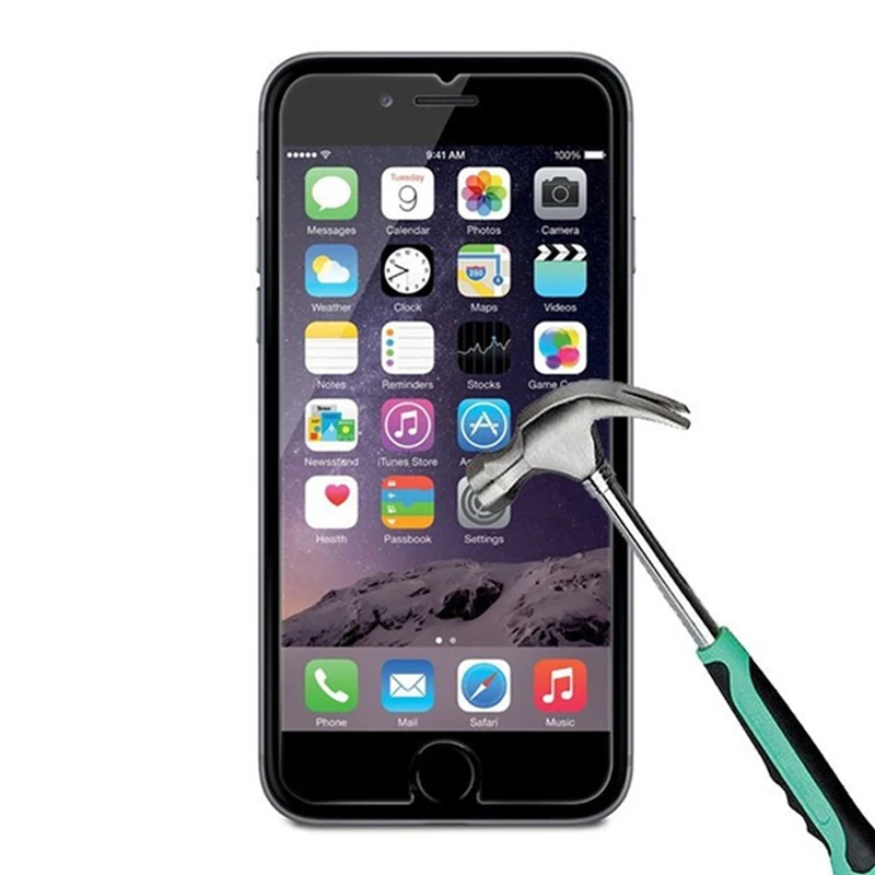 Высококачественная ультратонкая Защитная пленка 2.5D для iphone X 6 6s 7 8 PLUS из