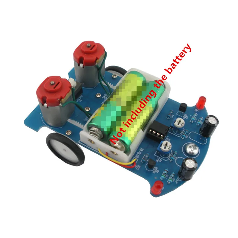DIY Kit D2 5 Intelligent Tracking Line Car Suit Motor Electronic Assembly Smart Patrol Automobile Parts|diy kit|kit diyelectronic parts |