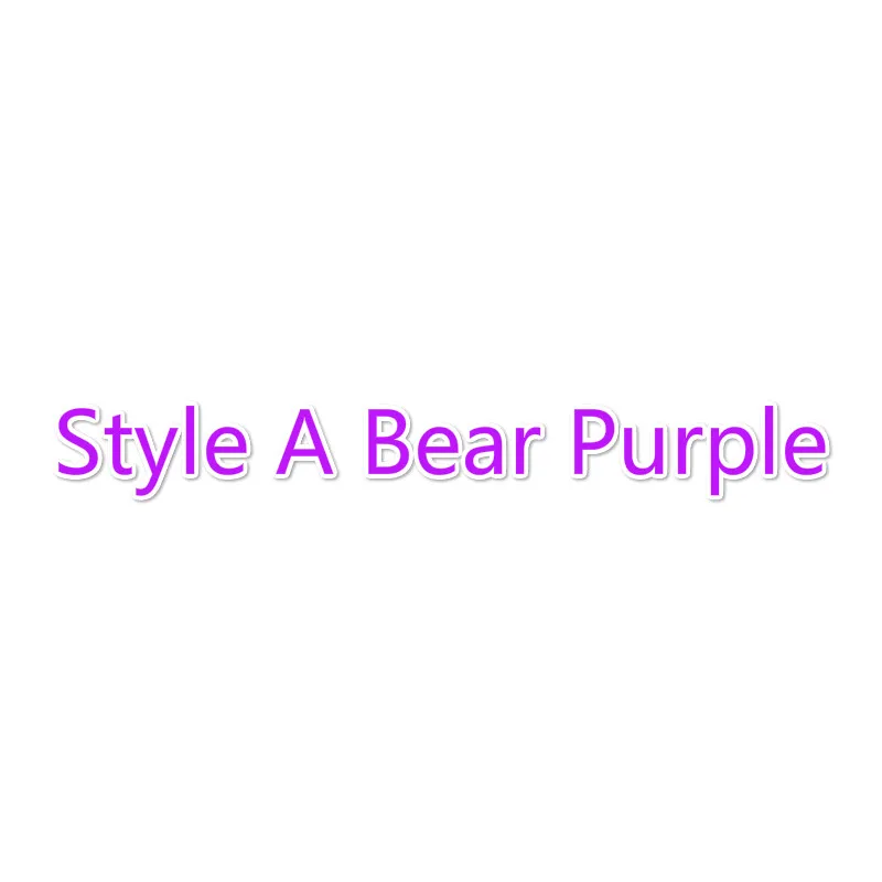 A Bear Purple Искусственные Свадебные украшения в форме сердца для автомобиля, набор цветов, венки на День святого Валентина, вечерние, праздничные, декоративные поставки - Цвет: A Bear Purple