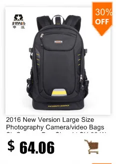 Новинка года Водонепроницаемый Камера рюкзак SY-01 Камера фото рюкзак фото сумка для Canon 5D 7D 600D Nikon D7100 D7200