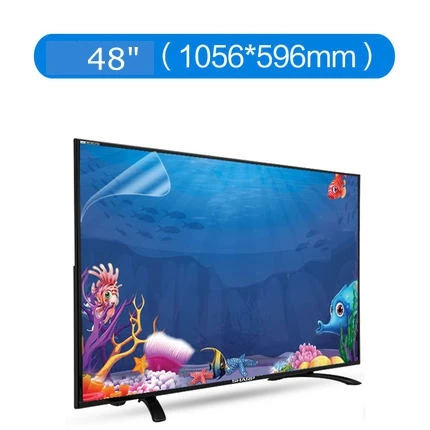 3"-55" Защитная пленка для ТВ-экрана анти-синий луч Защитная пленка для глаз Защитная пленка для экрана Bule уменьшает анти-радиационную пленку - Цвет: 48in(1056x596mm)