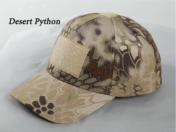 Военная шапка камуфляжная кепка Gorro Militar Hombre шапка для мужчин армейская спецназа тактика лягушка Боевая шапка - Цвет: Desert Python