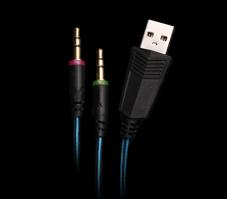 Игровые наушники Kotion G4000 компьютерные Стерео гарнитура для игр с глубокими