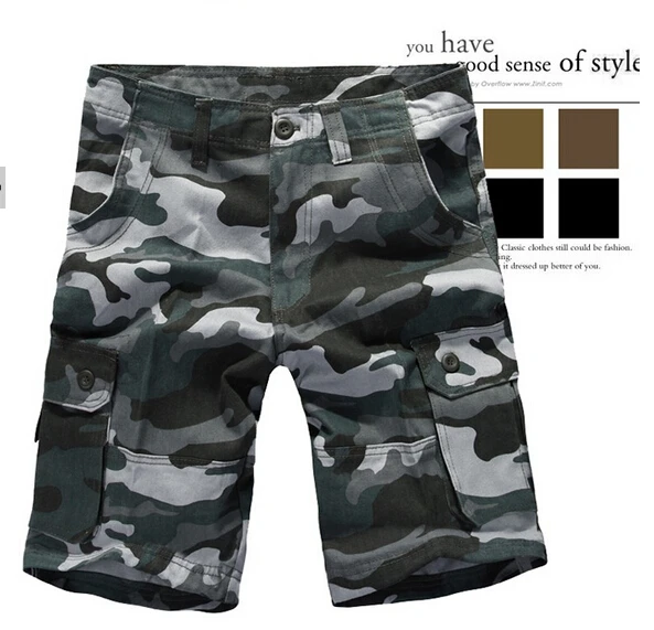 Eas Новый 2016 Для мужчин Шорты для женщин Пляжные шорты Камо грузовой военные