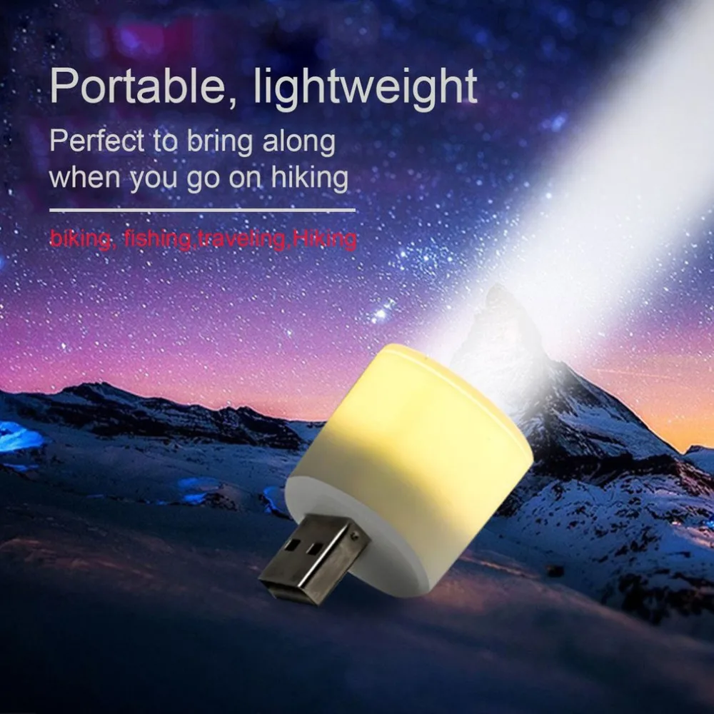 Портативный мини USB удобный мощный светодио дный светодиодный фонарик