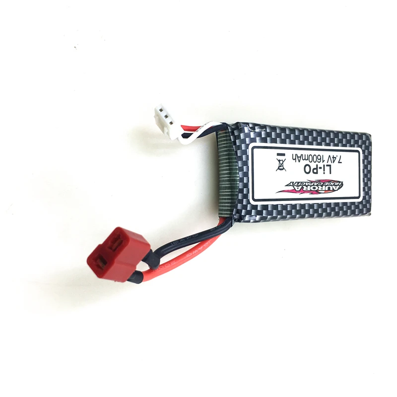 7,4 v 1600mah Lipo батарея для XINLEHONG 9125 пульт дистанционного управления Rc автомобиля запасные части 9125 аксессуар батареи