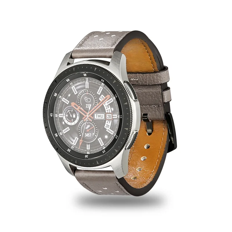 Laforuta 22 мм кожаный ремешок для samsung gear S3 Frontier Bnad gear S3 классический Ремешок Браслет Galaxy 46 мм браслет