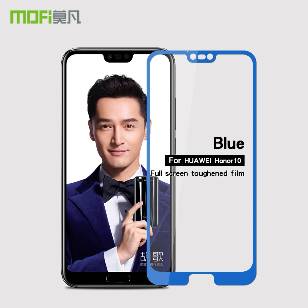 MOFi Huawei Honor 10 закаленное стекло 2.5D полное покрытие Закаленное пленка для huawei honor