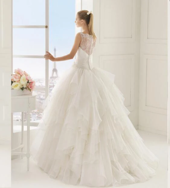 Fariy weddding платья robe de soiree свадебное платье Элегантное Роскошные изящные свадебные