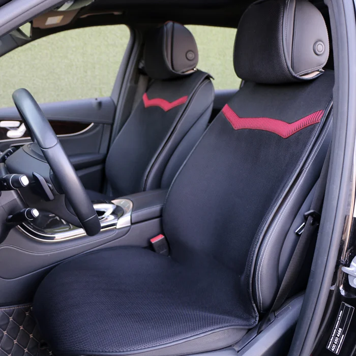 2 Front seat Black 1 спинка или 2 передних дышащих автомобильных сидений Подушка/3D воздушный сетчатый автомобильный чехол для сидения коврик подходит для большинства автомобилей грузовиков внедорожник защита сидений - Название цвета: 2 Front seat Black