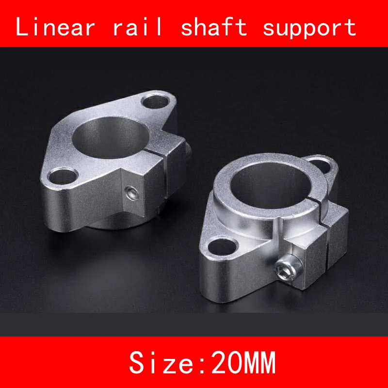 Алюминиевое фиксированное сиденье линейный рельсовый вал 16 мм 20 SK16 SK20
