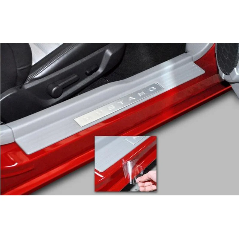 Автомобильный Стайлинг высокопрочная защитная пленка против царапин для vw ford polo