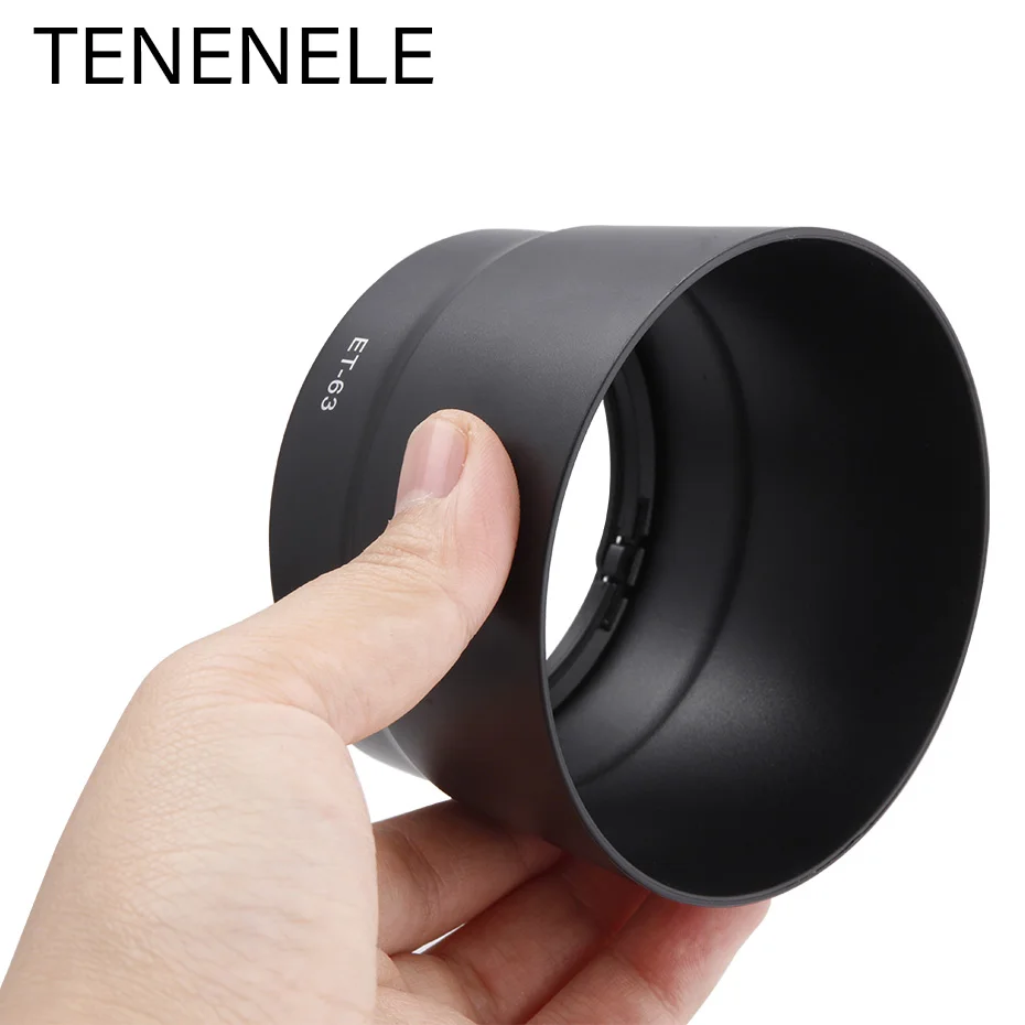 ET 63 бленда объектива камеры аксессуары для Canon EF S 55 250 мм F/4 5.6 IS STM байонетное