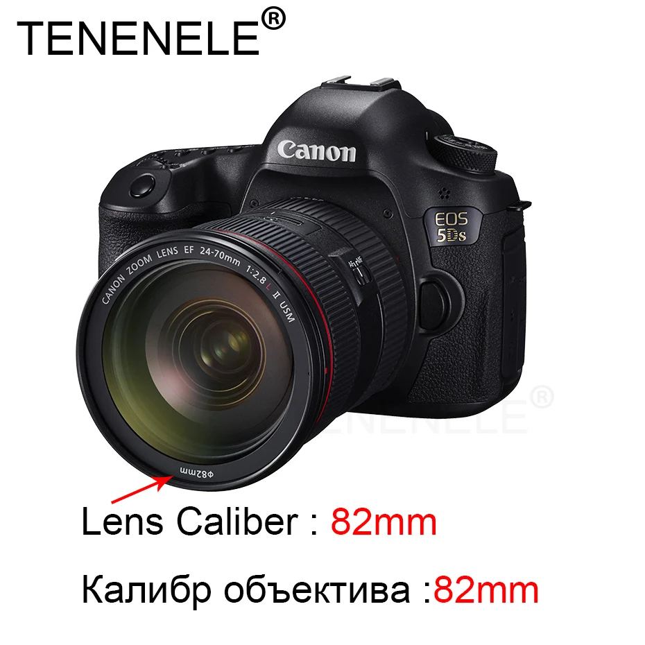 Крышка объектива TENENELE для камеры Защитная крышка Canon Nikon Sony Fuji Lummix 40 5 мм 49 52 58 62 72 77