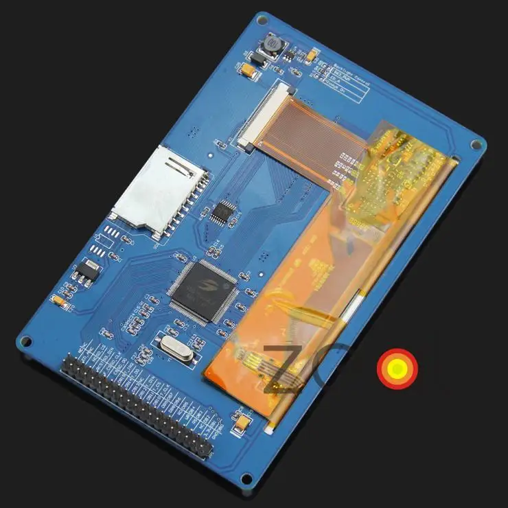 5.0" 800x480 TFT LCD Screen Touch Panel PCB Board Driver IC SSD1963 SD Card For Arduino |
