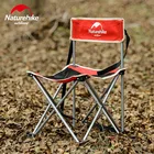Naturehike открытый кемпинг стул портативный складной спинкой для рыбалки эскиз складной стул барбекю Пикник Кемпинг Рыбалка