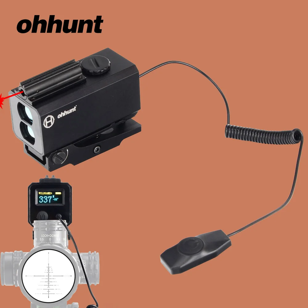 Лазерный дальномер ohhunt тактический 5 700 м лазерный измеритель расстояния цветной