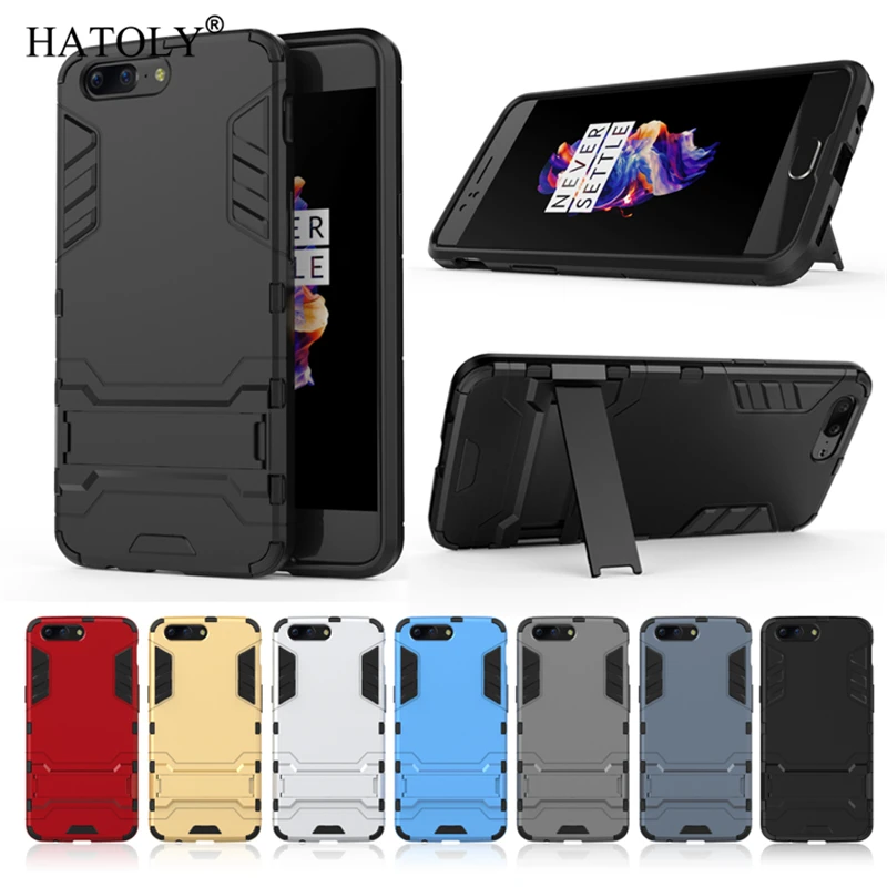 Защитный чехол HATOLY для Oneplus 5 ударопрочный гибридный силиконовый A5000 дюйма |