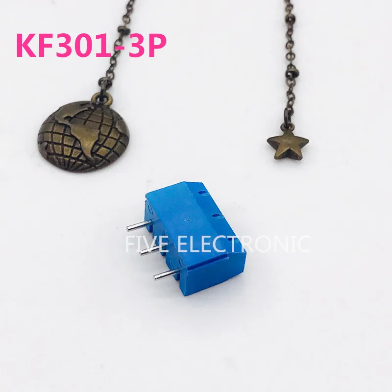 Клемма KF301-2P KF301-3P синяя шаг: 5 08 мм клеммы PCB Сращивание | Обустройство дома