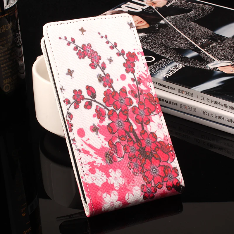 Для Sony Xperia XZ чехол для телефона [вверх вниз Открыть] Вертикальный флип премиум