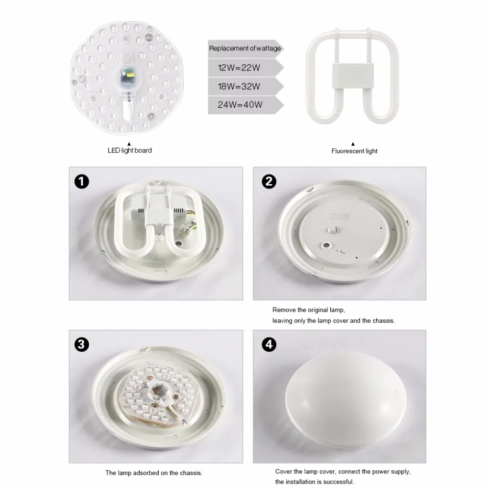 Светодиодный потолочный светильник модуль потолочного светильника переменного