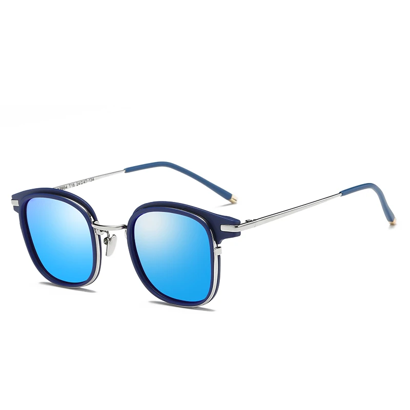 C3 Blue Blue Кошачий глаз Зеркальные Солнцезащитные очки женские поляризованные для вождения женские солнцезащитные очки бренд Desinger Модные солнцезащитные очки De Soleil Pour Femmes - Цвет линз: C3 Blue Blue