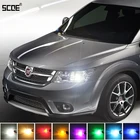 Передний стояночный светодиодный светильник Linea(323) SCOE 2X 12SMD, для Fiat freeont Fiorino Box (225), передний боковой габаритный светильник, автомобильный Стайлинг