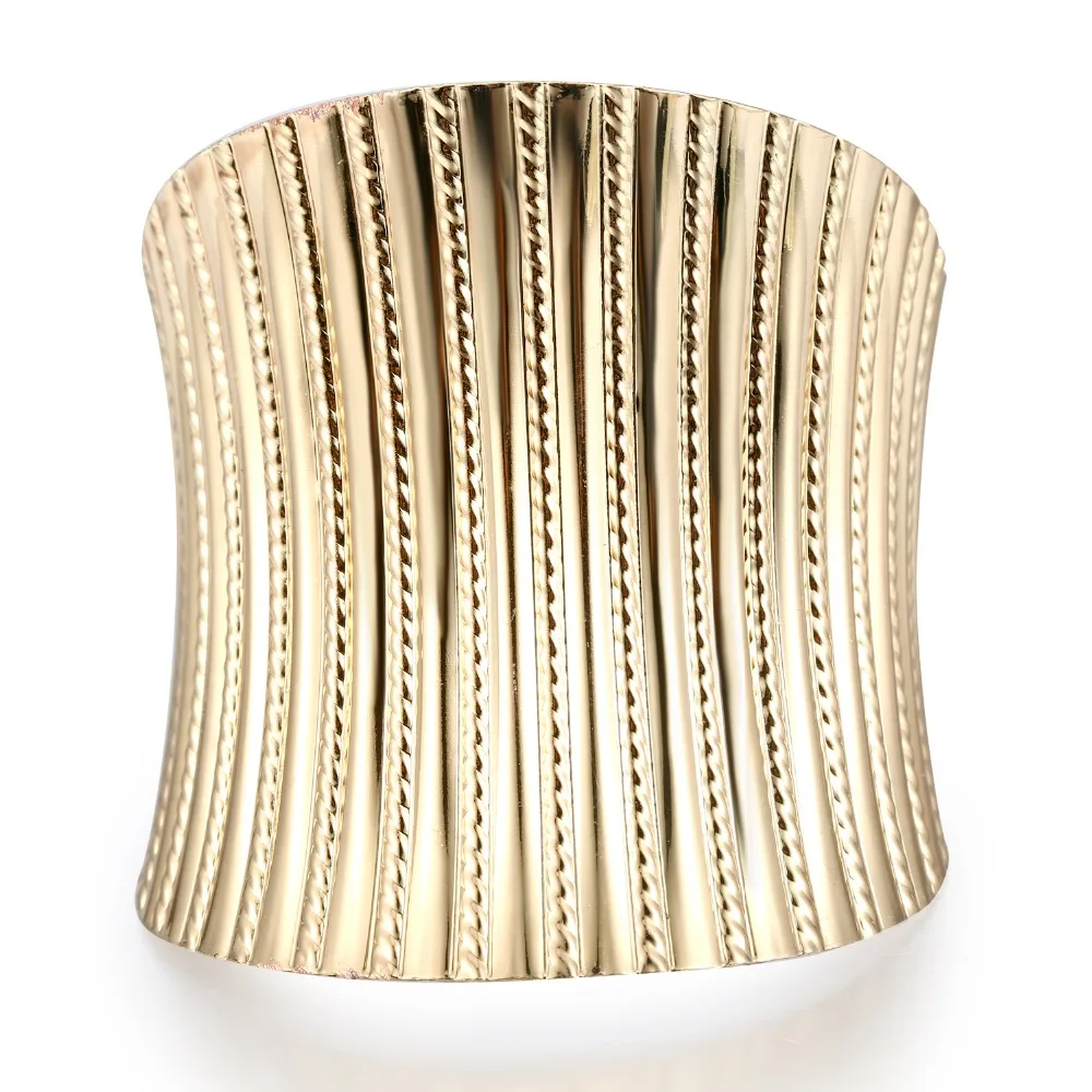 Модные открытые браслеты в стиле бохо 1 шт. золотистые манжеты для женщин и мужчин