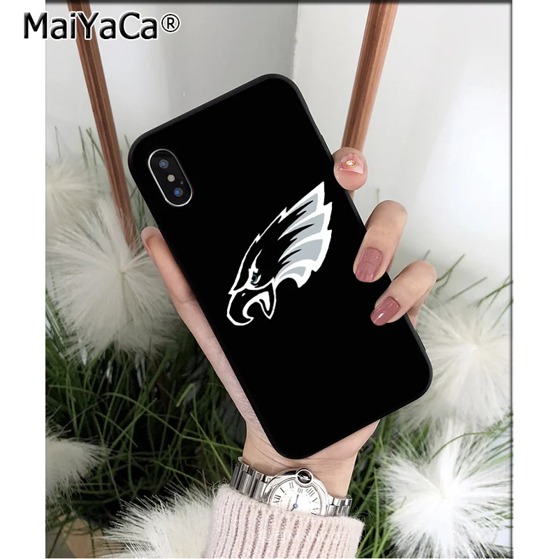 MaiYaCa Philadelphia Eagles высококачественный чехол для телефона iPhone 5 5Sx 6 7 7plus 8 8Plus X XS MAX XR
