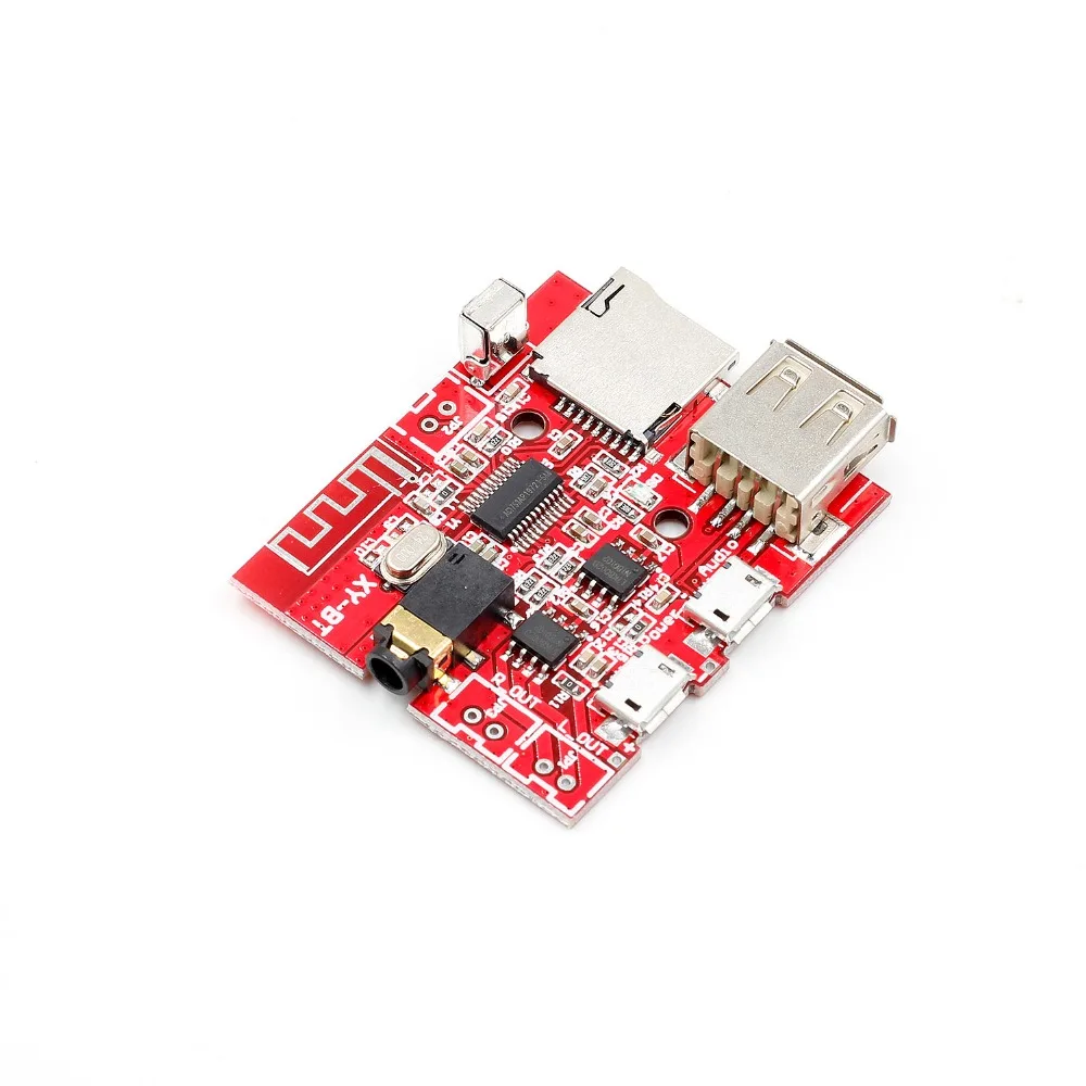 Автомобильная плата декодирования Bluetooth 4 1 MP3 WAV 3 Вт усилитель динамика модуль