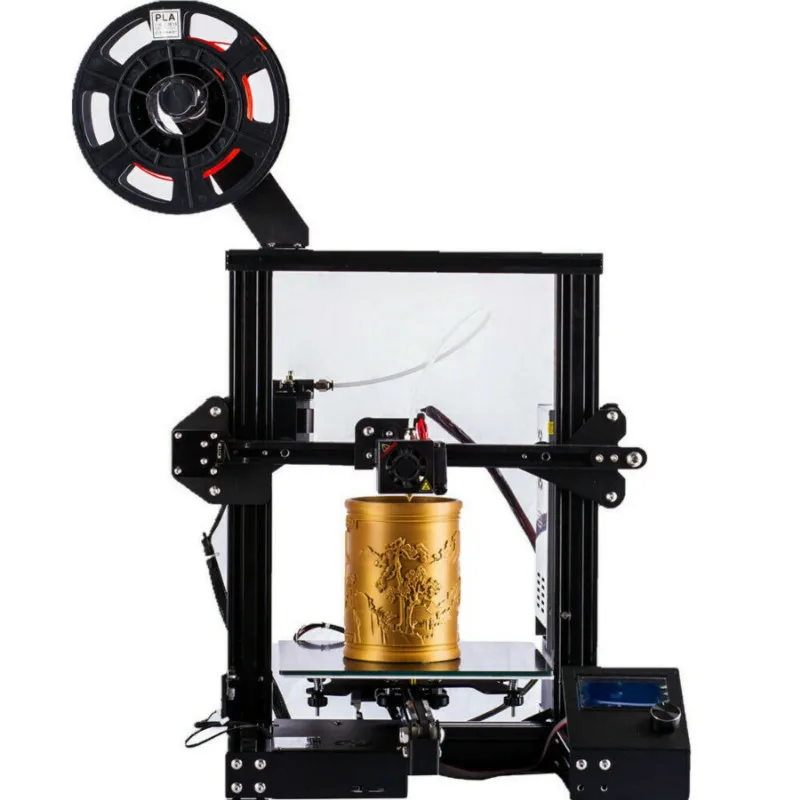 

CTC 2019 A-13 обновленная 3D-принтеры Алюминий DIY kit с возобновления печати 220x220x250 мм Эндер