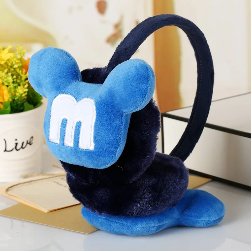 2018 новые зимние теплые милые плюшевые наушники с милым кроличьим мехом для