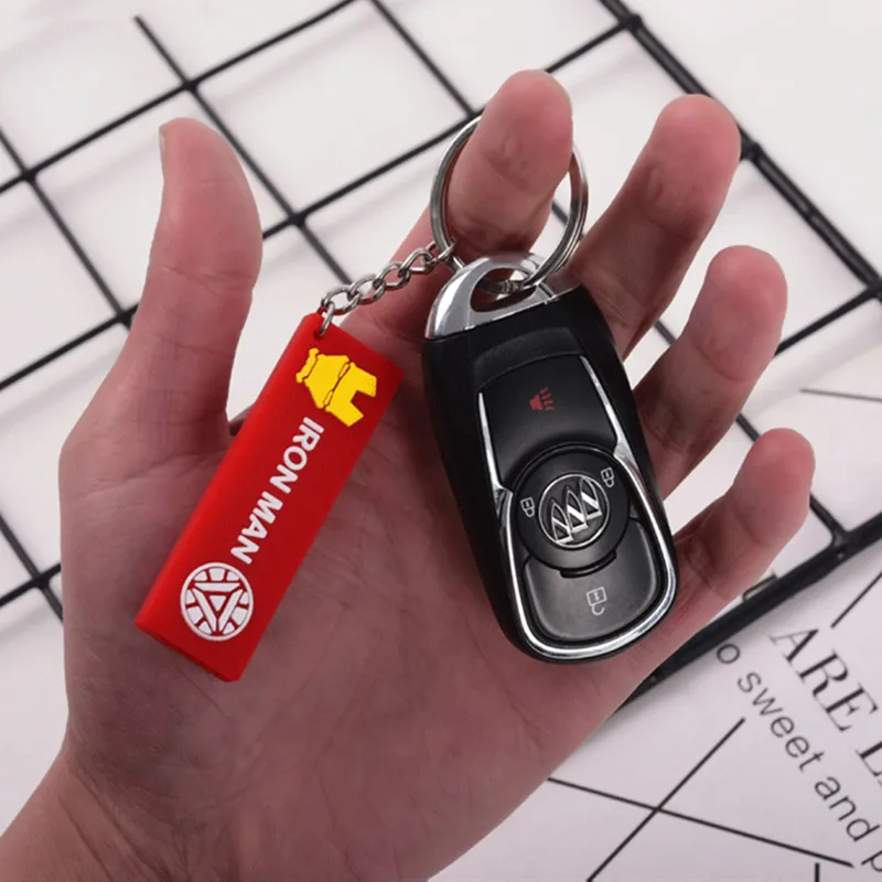 2019 Новый американский брелок с героями креативная Новинка Силиконовое украшение