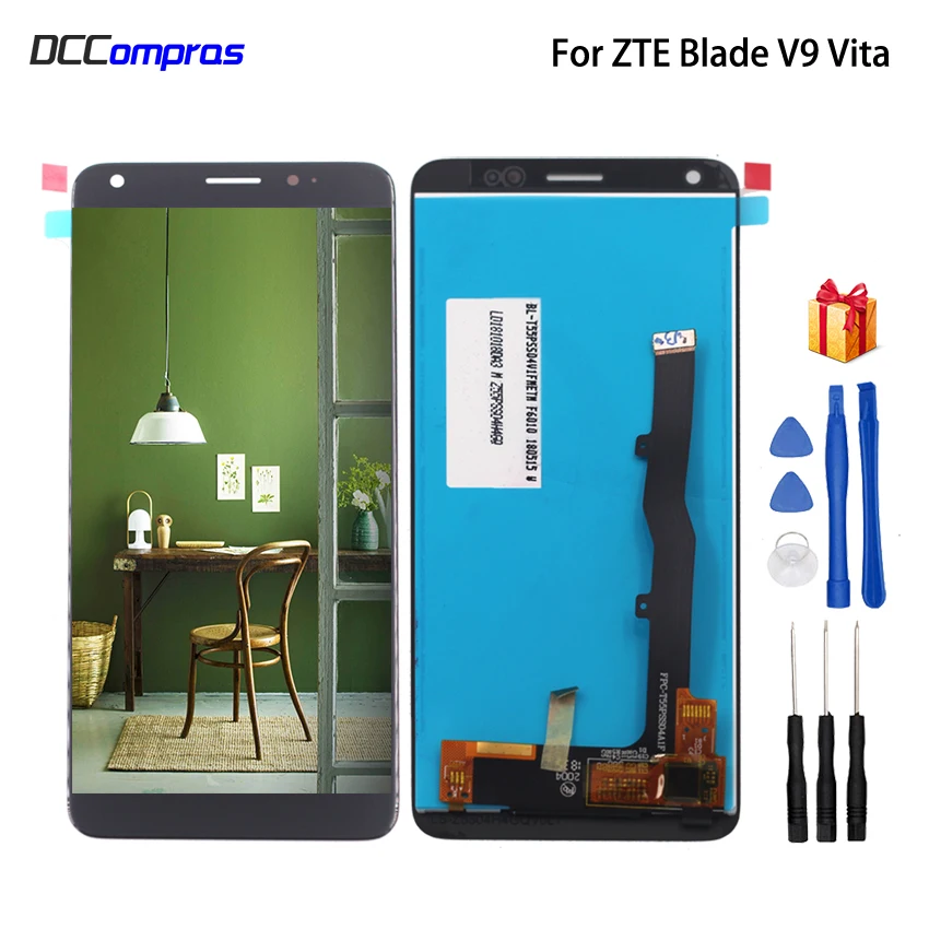 ЖК дисплей для ZTE Blade V9 Vita сенсорный экран с дигитайзером сменный инструменты