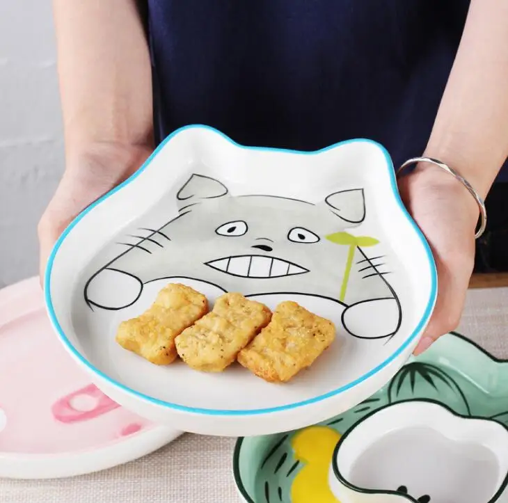 Милый Рисунок совы вилка ложка творческий лес домашнее животное керамическое