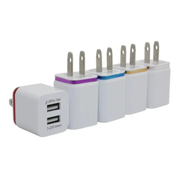

Сетевое зарядное устройство с двумя USB-портами, 2,1 А